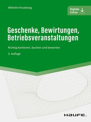 cover image of Geschenke, Bewirtungen, Betriebsveranstaltungen